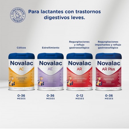 NOVALAC AR PLUS LECHE EN POLVO 800 G