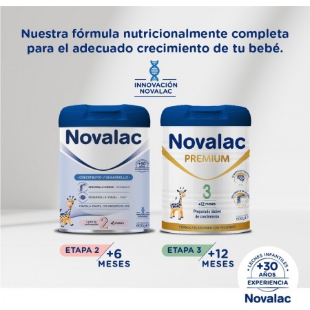 NOVALAC 2 LECHE DE CONTINUACION EN POLVO 800 G