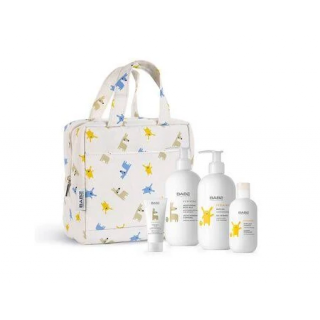 BABE NECESER KIT PEDIATRICO: CHAMPÚ + BODY MILK + GEL BAÑO + PASTA AL AGUA + REGALO BOLSA TERMICA