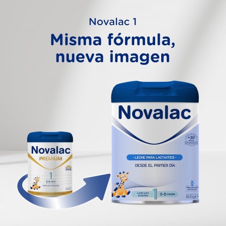 NOVALAC PREMIUM 1 LECHE PARA LACTANTES EN POLVO 800 G