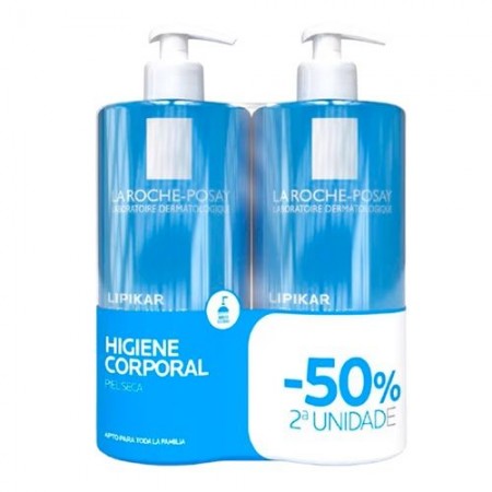 LA ROCHE POSAY LIPIKAR DUPLO GEL DE DUCHA CALMANTE DERMOPROTECTOR 2 X 1 L