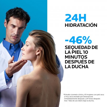 LA ROCHE POSAY DUPLO LIPIKAR ACEITE LAVANTE DE DUCHA RELIPIDIZANTE 2 X 1 LITRO