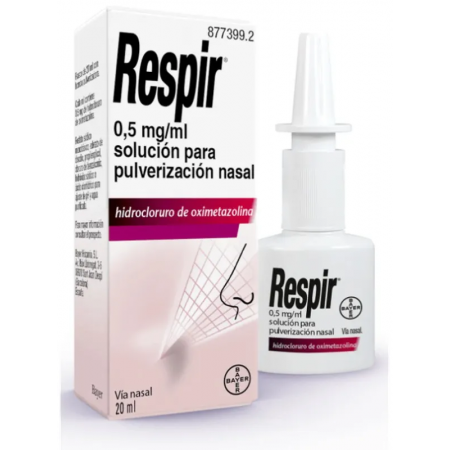 RESPIR 0.5 MG/ML NEBULIZADOR NASAL 20 ML