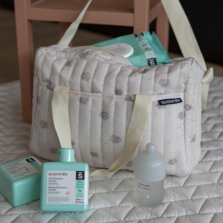 SUAVINEX BOLSO WELCOME BABY SET COLOR BEIGE