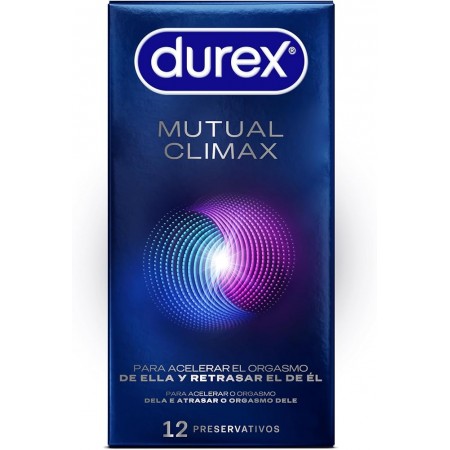 DUREX MUTUAL CLIMAX REGULAR FIT 12 PRESERVATIVOS