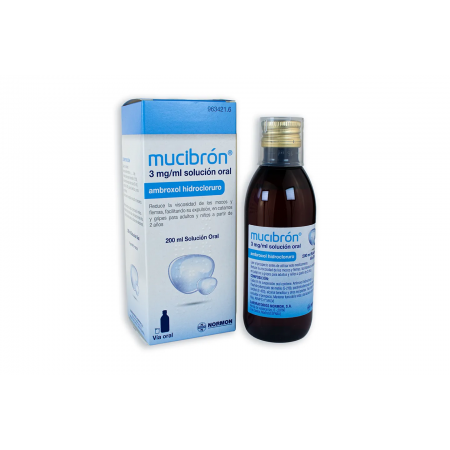MUCIBRON 15 MG/5 ML SOLUCION ORAL 200 ML
