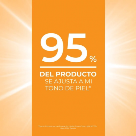 EUCERIN SUN HYDROPROTECT FLUIDO ULTRA LIGHT TONO MEDIO SPF 50+ 50 ML
