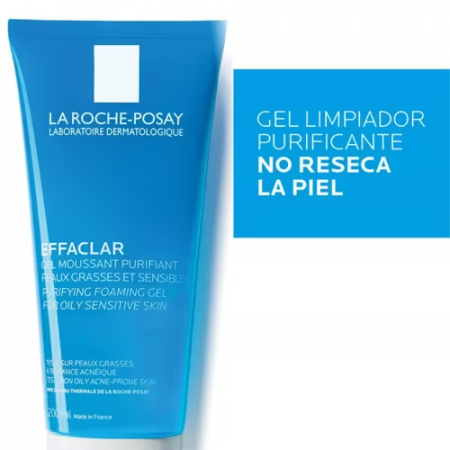 LA ROCHE POSAY EFFACLAR GEL LIMPIADOR PURIFICANTE 200 ML