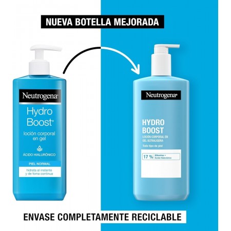 NEUTROGENA HYDRO BOOST LOCION CORPORAL HIDRATANTE GEL 400 ML
