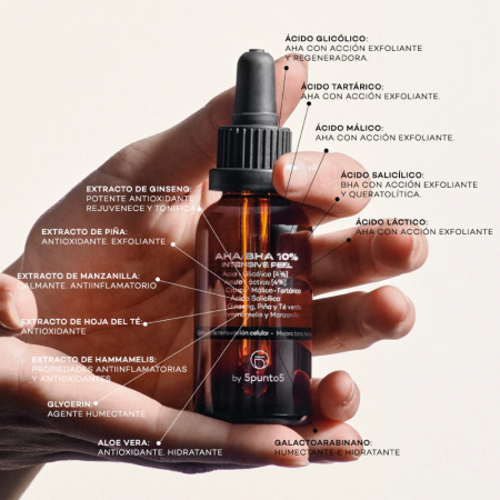 5PUNTO5 AHA/BHA 10% INTENSIVE PEEL SERUM 30ML