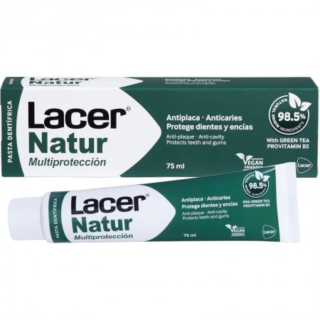 LACER NATUR MULTIPROTECCIÓN PASTA DENTIFRICA NATURAL 75 ML