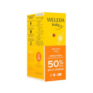 WELEDA BABY DUPLO 2ªUD 50% CREMA PAÑAL 2 X 75ML