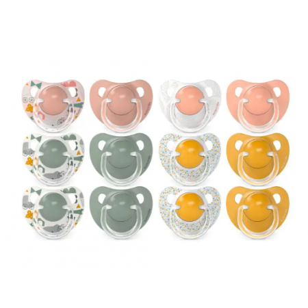 SUAVINEX CHUPETE SILICONA ANATOMICO CLASICO 6-18M 2 CHUPETES