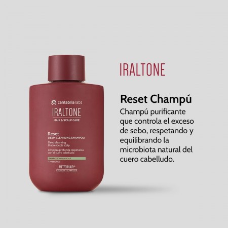 IRALTONE RESET DEEP-CLEANSING CHAMPU EQUILIBRANTE CON PREBIOTICOS 250 ML