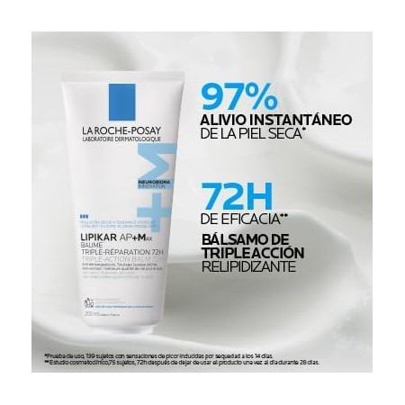 LA ROCHE POSAY LIPIKAR AP+MAX BÁLSAMO CORPORAL REPARADOR 200 ML