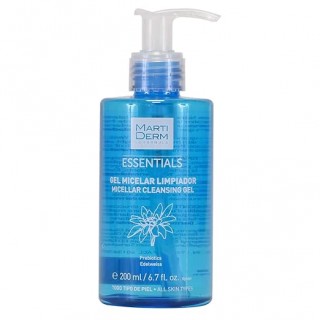 MARTIDERM ESSENTIALS GEL MICELAR LIMPIADOR 200 ML