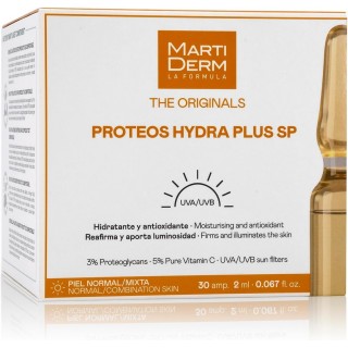 MARTIDERM PROTEOS HYDRA PLUS SP 30 AMPOLLAS 2 ML
