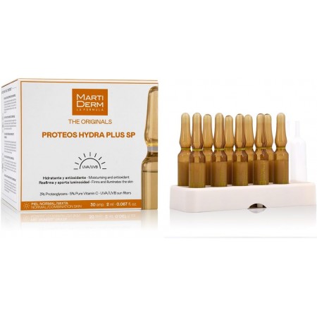 MARTIDERM PROTEOS HYDRA PLUS SP 30 AMPOLLAS 2 ML
