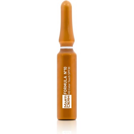 MARTIDERM FORMULA Nº10 HD COLOR TOUCH SPF30 10 AMPOLLAS 2 ML