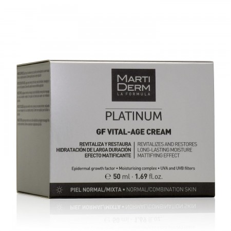 MARTIDERM PLATINUM GF VITAL-AGE CREMA PARA PIEL NORMAL Y MIXTA 50 ML