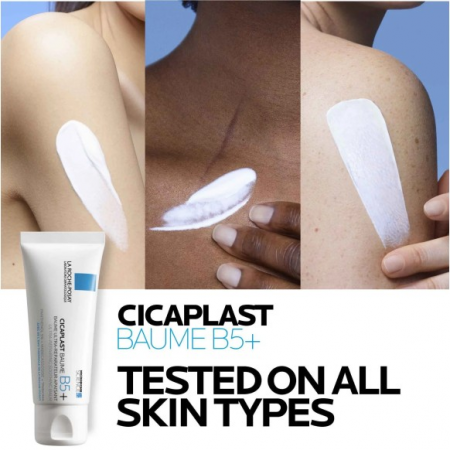 Bálsamo multiusos apto para cara, cuerpo y zonas sensibles en todo tipo de pieles Cicaplast Baume B5+ SPF50