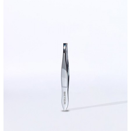 BETER PINZAS DEPILAR CROMADA PUNTA RECTA 7,2 CM