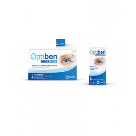 OPTIBEN OJOS SECOS GOTAS OFTÁLMICAS 15 ML