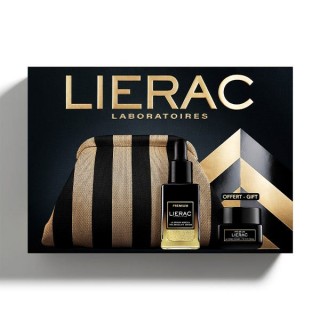 LIERAC SET PREMIUM SERUM 50ML + PREMIUM CONTORNO DE OJOS 20ML + REGALO NECESER