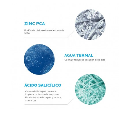 LA ROCHE POSAY EFFACLAR GEL PURIFICANTE MICRO-EXFOLIANTE CARA Y CUERPO 200 ML