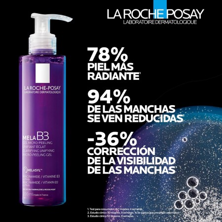 LA ROCHE POSAY MELA B3 GEL LIMPIADOR EXFOLIANTE ANTIMANCHAS 200 ML