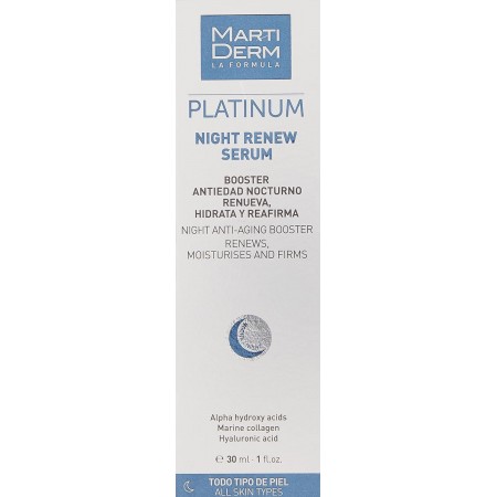 MARTIDERM PLATINUM NIGHT RENEW SERUM 30 ML