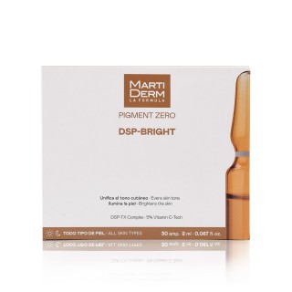 MARTIDERM PIGMENT ZERO DSP-BRIGHT 30 AMPOLLAS 2 ML