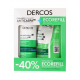DERCOS PACK CHAMPU CASPA GRASA 390ML + ECO RECARGA  CHAMPÚ CASPA GRASA 390ML