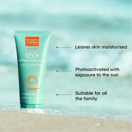 MARTIDERM SUN CARE SPF50+ ACTIVE(D) BODY LOTION 200 ML