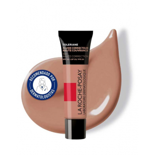 LA ROCHE POSAY TOLERIANE MAQUILLAJE FLUIDO CORRECTOR SPF25 ALTA COBERTURA Nº11 30ML