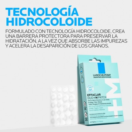 LA ROCHE POSAY EFFACLAR DUO+M PARCHES ANTIIMPERFECCIONES 22 PARCHES