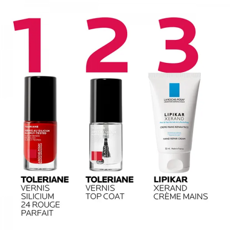 LA ROCHE POSAY TOLERIANE SILICIUM LACA DE UÑAS ROJO 6ML