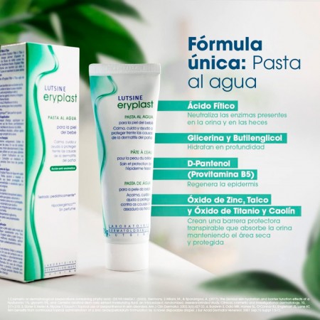 E45 LUTSINE ERYPLAST DUPLO PASTA AL AGUA 2X75G