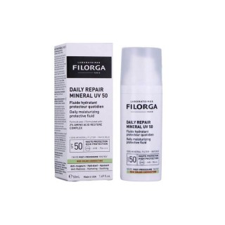 FILORGA DAILY REPAIR MINERAL UV 50 SPF FLUIDO HIDRATANTE CALMANTE 50 ML.