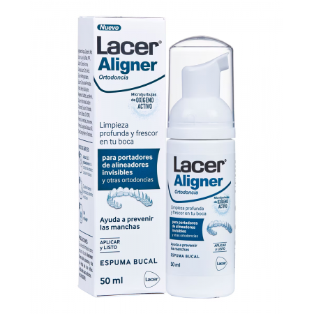 LACER ALIGNER ORTODONCIA ESPUMA BUCAL SPRAY 50 ML