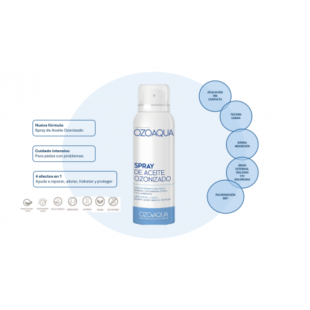 OZOAQUA SPRAY DE ACEITE OZONIZADO 100 ML