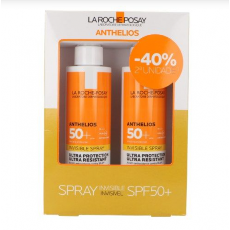 LA ROCHE POSAY ANTHELIOS DUPLO SPRAY INVISIBLE CORPORAL 2 X 200ML