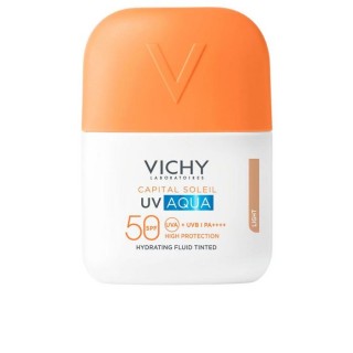 VICHY CAPITAL SOLEIL UV AQUA FLUIDO HIDRATANTE SPF50 CON COLOR TONO CLARO 50ML