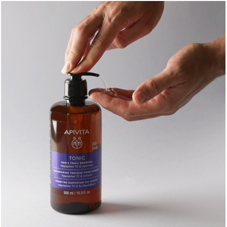APIVITA CHAMPU TONIC MEN ANTICAIDA HOMBRE ECOPACK 500ML