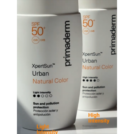 PRIMADERM XPERTSUN URBAN NATURAL SPF 50+ COLOR LIGHT INTENSITY CREMA 50 ML
