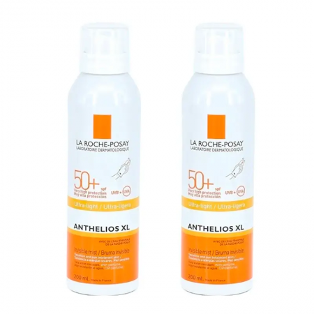 LA ROCHE POSAY ANTHELIOS DUPLO BRUMA INVISIBLE SPRAY CORPORAL 2 X 200ML