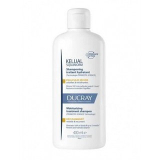 DUCRAY KELUAL SQUANORM CHAMPU TRATANTE HIDRATANTE CASPA SECA 400 ML