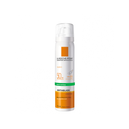 ANTHELIOS DUPLO BRUMA DE ROSTRO ANTIBRILLO SPF50+ BRUMA INVISIBLE 2 X 75ML