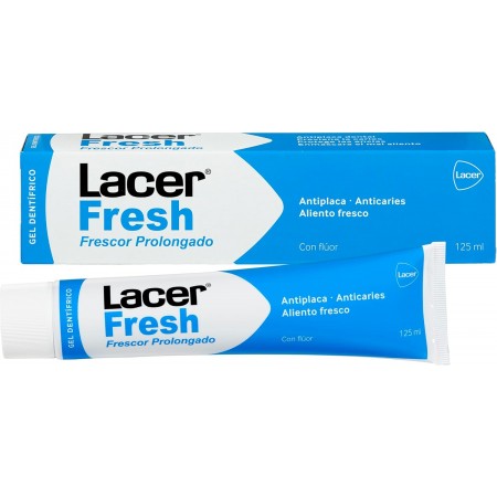 LACER FRESH GEL DENTIFRICO CON FLUOR SABOR MENTA 125 ML