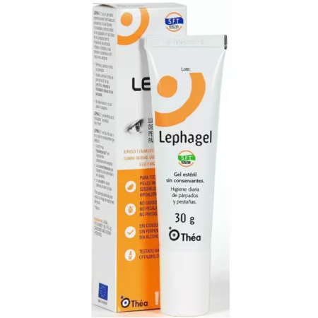 LEPHAGEL GEL DE HIGIENE DE PARPADOS Y PESTAÑAS 30 G